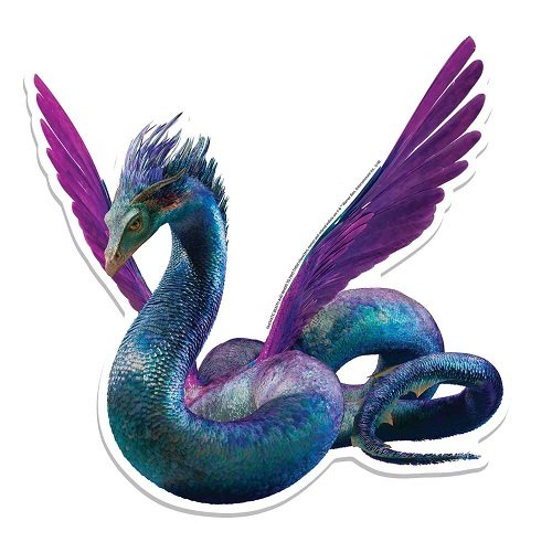 Star Cutouts Ltd Star Cutouts Cardboard Mounted Wall Standee, Multi-Colour, Occamy, 55 x 5 x 55 cm