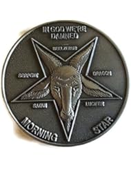 Lucifer Morningstar (TV Show) Pewter-Tone Inspired Pentecostal Token 1:1 Scale