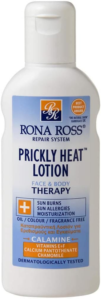 Rona Ross Prickly Heat Therapy Lotion Face Body 160ml Skin Irritation Burns