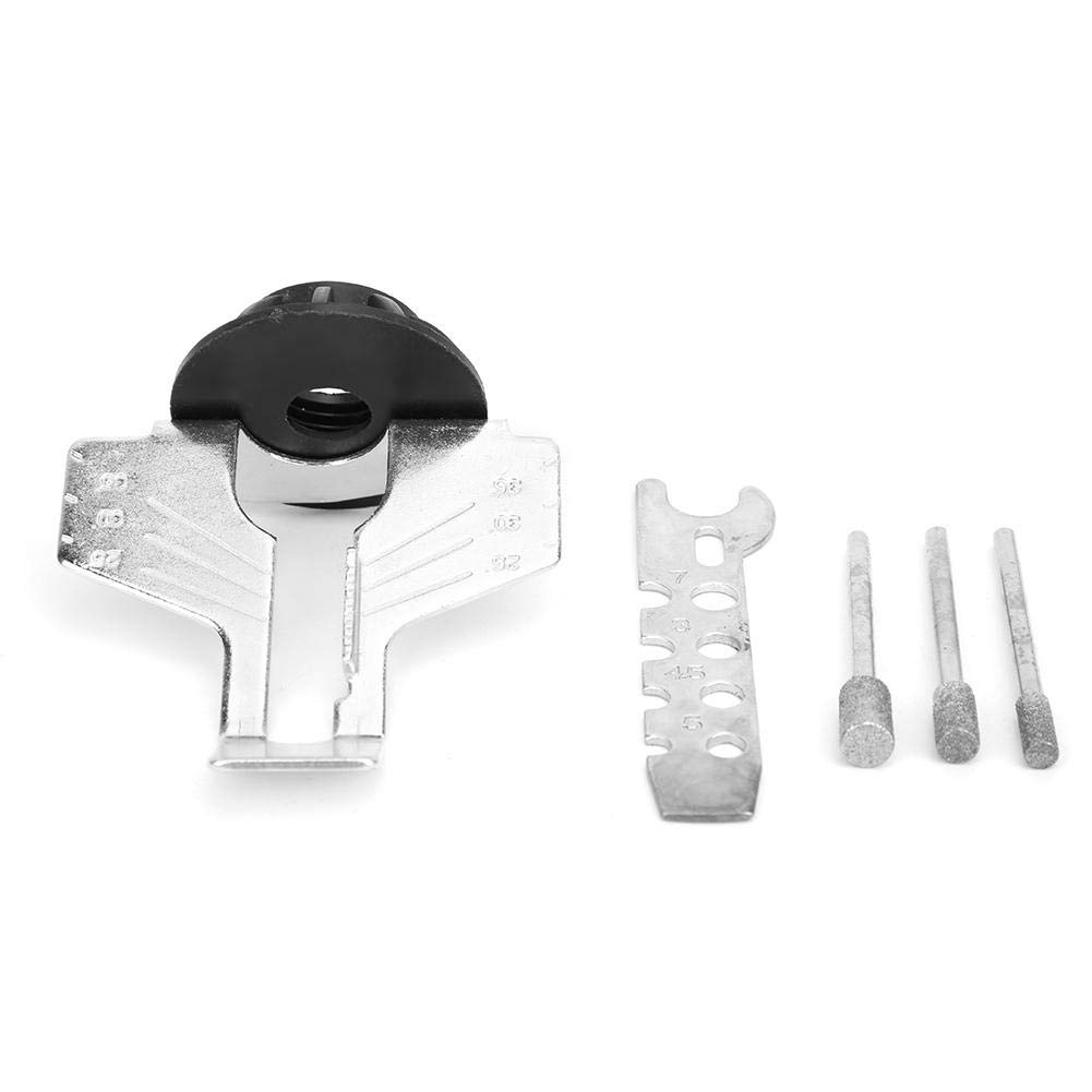 Chainsaw Sharpening Attachment Chain Saw Sharpener for Drill Adapter Electric Grinding Tool Accessory Rotary Polishing File