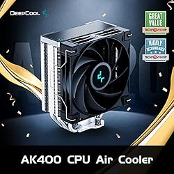 DeepCool AK400 CPU Air Cooler 220w TDP 6mm x 4