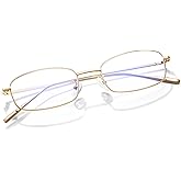 Icesor Retro Blue Light Blocking Glasses Lightweight Siren Style Protection Anti Eyestrain TV Computer Gaming for Women Men