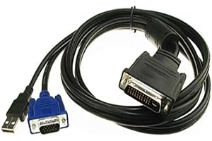 for M1 to VGA Projector Cable with USB (M1VGAUSB6) 1PCS