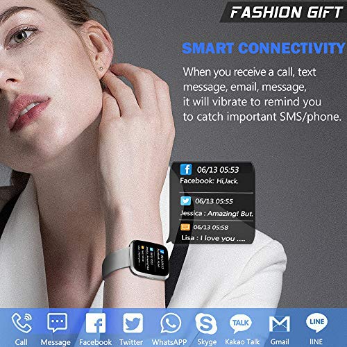 MorePro Smart Watch 10 Sport Modes IP69 Waterproof Fitness Tracker with