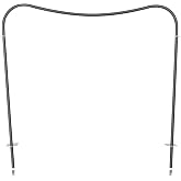 Upgraded W10310274 Range Bake Element Compatible with Whirlpool Maytag Jenn-Air Amana Range Ovens Coil Parts,WPW10310274 Whirlpool Oven Lower Bake Element Coil Replacement W10310274 Heating Element