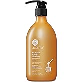 Luseta Manuka Honey Shampoo Moisturizing for Dry Damaged Hair Hydrating Formula Repairs Frizz, Adds Shine for Dull Hair 16.9oz
