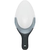 OXO Good Grips Flexible Scoop with Non-Slip Handle, 1 Cup | Flexible Scoop for Flour, Pet Food, Ice, 1 Cup Capacity, Soft Grip Handle, Freezer-Safe, Dishwasher Safe