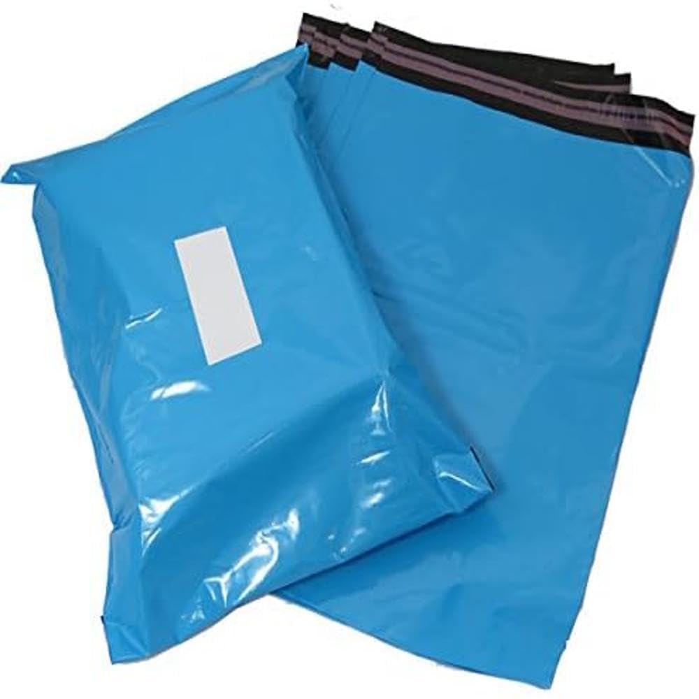 Triplast 12 x 16-Inch Plastic Mailing Postal Bag - Baby Blue (Pack of 200)
