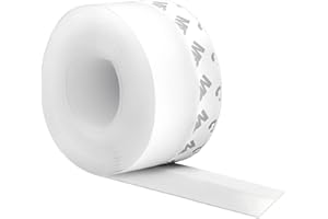 16.4Ft Weather Stripping Door Seal Strip for Home Draft Reduction Adhesive Gap Blocker for Doors and Frames Indoor Use 1.37''