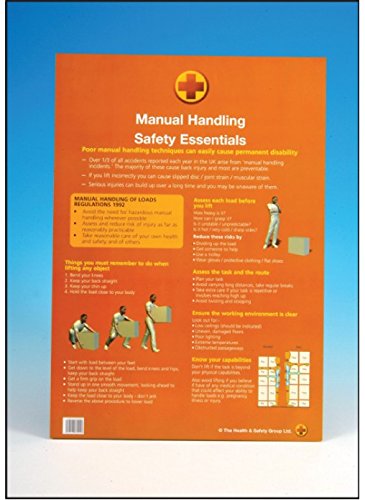 Caledonia Signs 58167 A2 Poster, Manual Handling Essentials