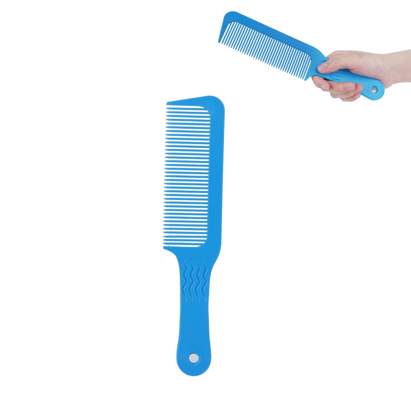 Hair Comb, Hairdressing Styling Barber Stylist Comb Professional Salon Waves Tooth Hair Combs Detangling Comb for Barber Shop and Household(2#)