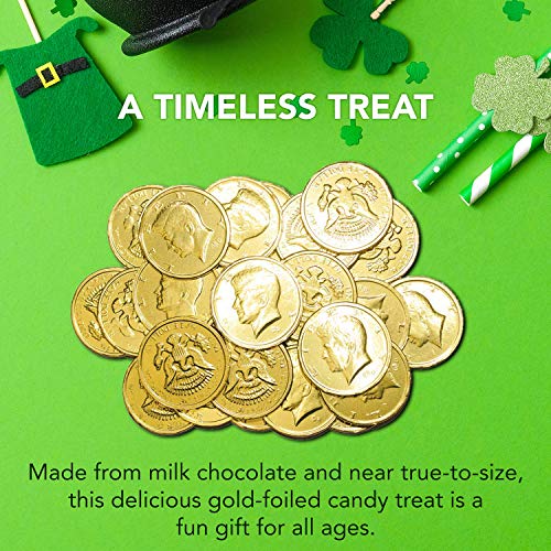 R.M. Palmer Milk Chocolate Gold Coin Half Dollars (5 LB Bulk Bag), Fun