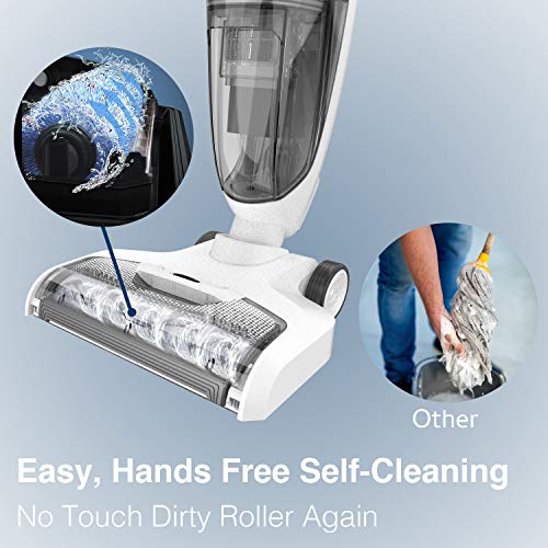 Tineco iFLOOR Cordless Wet Dry Vacuum Cleaner, Lightweight and Strong