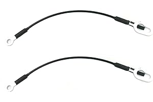 JSD AUTO PARTS JSD Pair(2 pcs) New Driver and Passenger Side Rear Tailgate Cable Left or Right for 1994-2002 Dodge Ram Pickup Truck 55345124AB