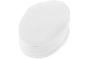 VICASKY 1200pcs Oval Face Pads Disposable Exfoliating Rounds for Deep Pore Cleansing Oil Control Gentle