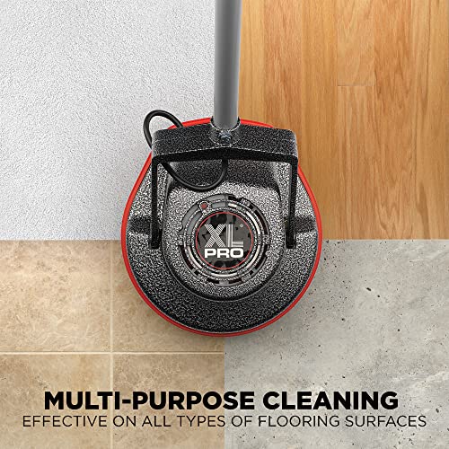 Oreck Commercial Orbiter Hard Floor Cleaner Machine With Brush, Gray