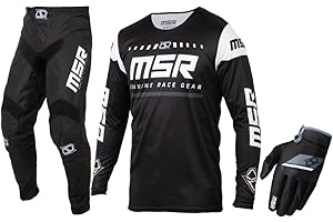 MSR™ Axxis Range Gear Set Black Medium Jersey, 28" Pant, Medium Gloves