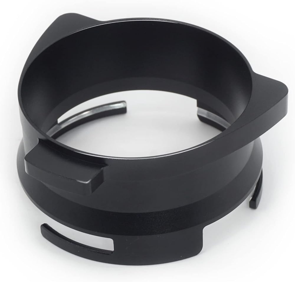cuteFly 54mm Dosing Funnel for Breville Sage Portafilter Aluminum Black