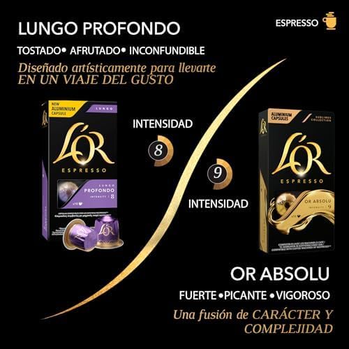 Espresso Café Surtido | 8 Sabores | 80 Cápsulas