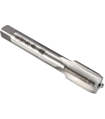 M12 X 1mm HSS Tap & Die Set – Right Hand, Taper & Round Die, Silver Tone, 2-Piece Kit For Carbon Steel & Cast Iron 2 thumbnail image