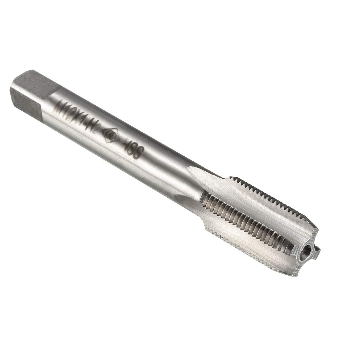 uxcell Metric Taps M12x1mm Pitch H2 Right Hand Thread Plug Tap HSS for Threading Machine Electric Drill DIY