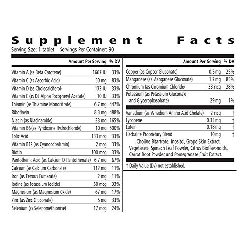 Herbalife Formula 2 Multivitamin Complex Original 90 Tablets(Take One