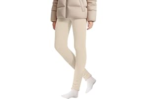 GENERIC Fleece Lined Leggings for Toddler Girls Winter Warm Ankle Length Leggings Kids Girl Comfy Thick Cotton Thermal Tights Pants