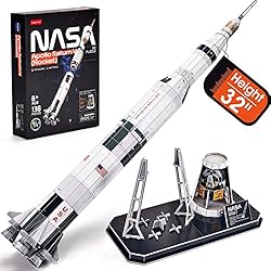 NASA Apollo Saturn V 3D Puzzles for Adults Kids