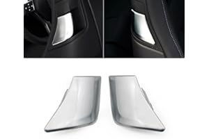 Goodithy Front Seat Backrest Lock Switch Cover Handle, Interior Seat Back Adjust Handle Recliner Lever Replacement for Mercedes-Benz C E Class W207 W204 Coupe E200 E260 E300 2079108606 (Matte 2pcs)