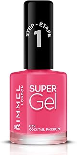 Rimmel Super Gel Cocktail Passion Nail Polish 12ml Gel-Like, Chip Resistant