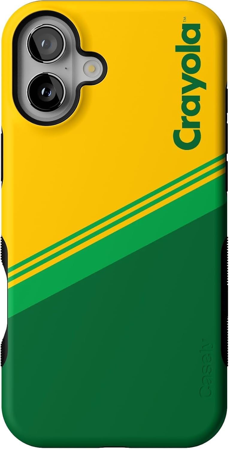 Photo 1 of Casely iPhone 16 Case | Keep It Classic | Crayola Crayon Box | Bold Protective Design | Compatible with MagSafe