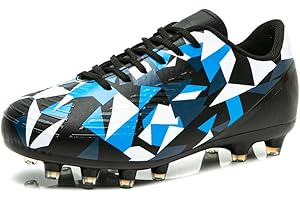 MIFAWA Kids Soccer Cleats Boys Girls Soccer Cleats Youth Football Cleats Boys Kids Firm Ground Soccer Cleats for Boys Girls Athletic Outdoor Football Shoes Youth Baseball Cleats Boys Girls