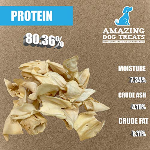 Cow Ears Chips and Strips Dog Chews (10 lb Box) Best Rawhide