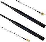 DIYmalls 868 MHz LoRa Antenna 5dBi SMA Male 195mm Cable for Meshtastic LoRa 32 view 1