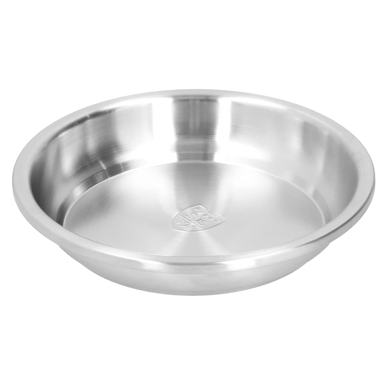 Stainless Steel Bowl, Mixing Bowl Stackable Salad Bowl Multifunctional Kitchen Bowl Round Serving Bowl, Stainless Steel Bowl for Salad Dough Kitchen(28cm)