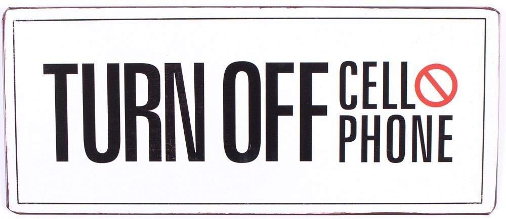 Sign - Turn off cell phone