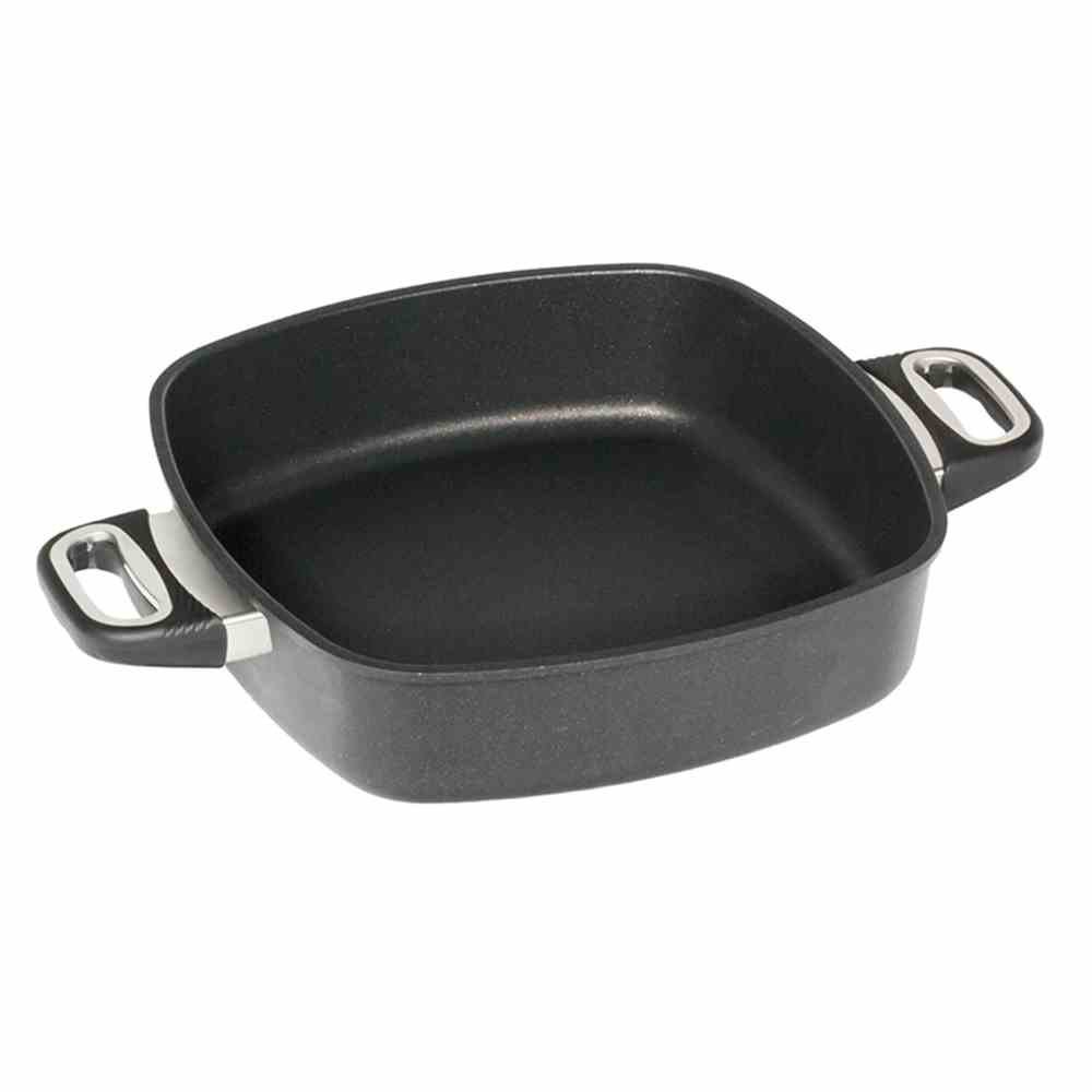 AMT Gastroguss E287 Rectangular Roasting Pan Lotan 7 cm Deep 28 x 28 cm
