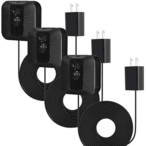 Power Adapter with 20 ft/6 m Weatherproof Cable for Blink Outdoor XT