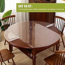 OstepDecor Frosted Round Table Cover Protector 2mm