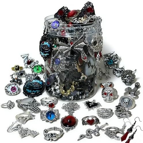Amazon.com: Jollyhit Gift-Ready Mystery Jewelry Jar, 30PCS Light 