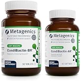 Metagenics CandiBactin-BR 90 Tabs &amp; AR 60 Softgels Candida Cleanse Bundle | 400 mg Berberine HCl per Serving, Thyme and Oregano Oil Softgels, Candida and Gut Health Support, 2-Product Bundle