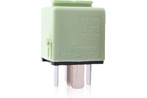 pinflaw 61368373700 Relay, 5-Pin Automotive Fuel Pump Relay, Compatible with BMW Car Series E36 E46 E38 E39 E53 Z3, 1 PC (Green)