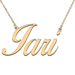 HUAN XUN Customized Custom Simple Any Name Necklace