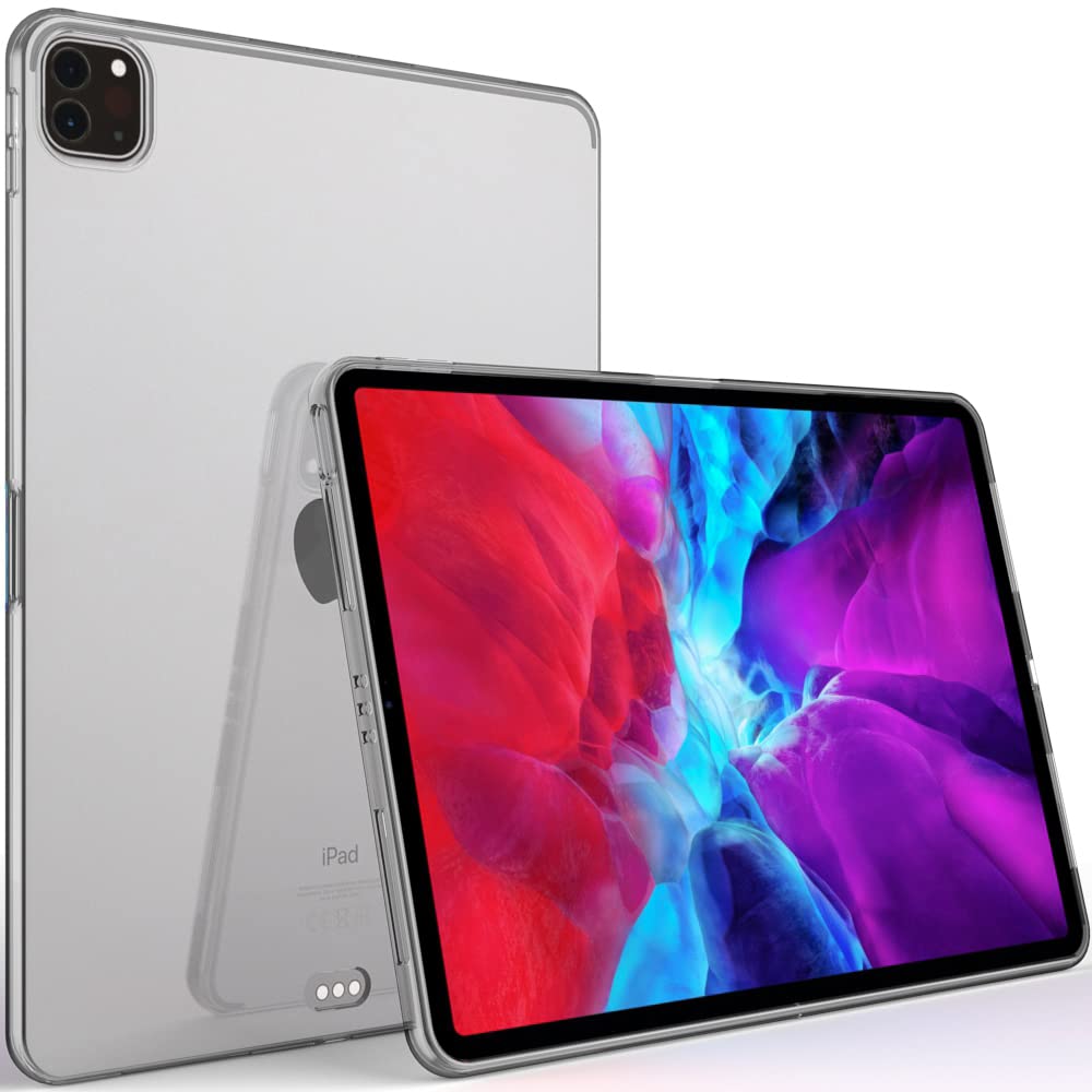 Photo 1 of Puxicu Clear Case for iPad Pro 11 Inch 2022/2021/2020 Model, Slim Design Flexible Soft TPU Protective Cover for iPad Pro 11-inch (4rd&3rd&2rd Generation),Transparent