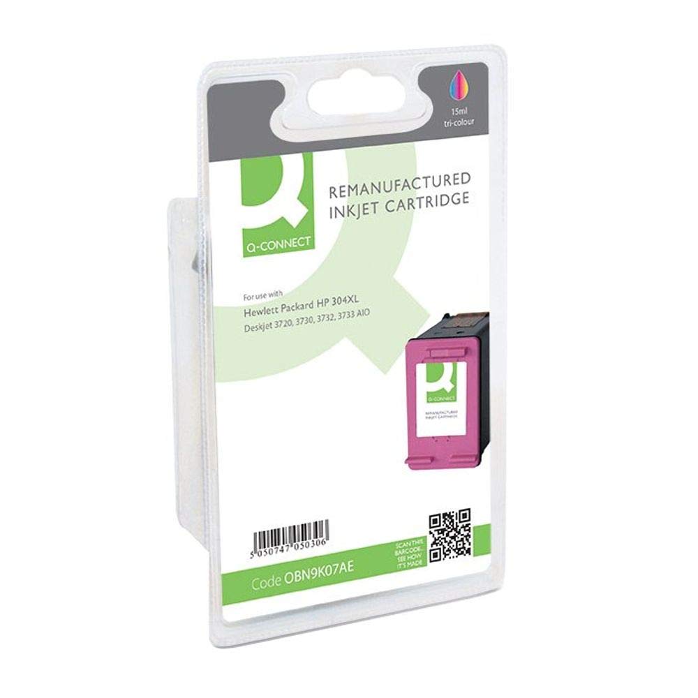 Q-Connect HP 304XL Ink Cartridge Tri-Colour CMY