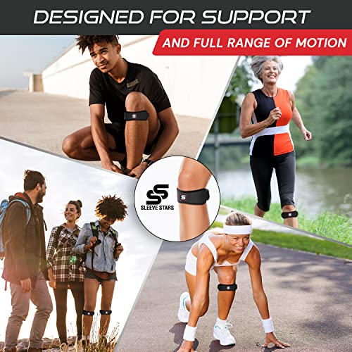 Sleeve Stars Patellar Tendon Support Strap Osgood Schlatter Knee Brace