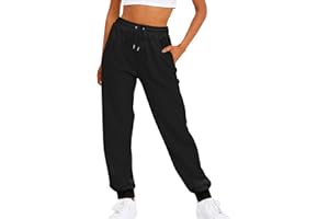 OIUCVGB Sweatpants for Women Cinch Bottom Drawstring Elastic Waist Pants Athletic Yoga Joggers Lounge Trousers with Pockets