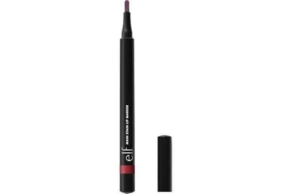 e.l.f. Main Stain Lip Marker, Gone Garnet | Lip Stain Lip Liner, Define, Contour & Fill for Long-Lasting & Transfer-Resistant