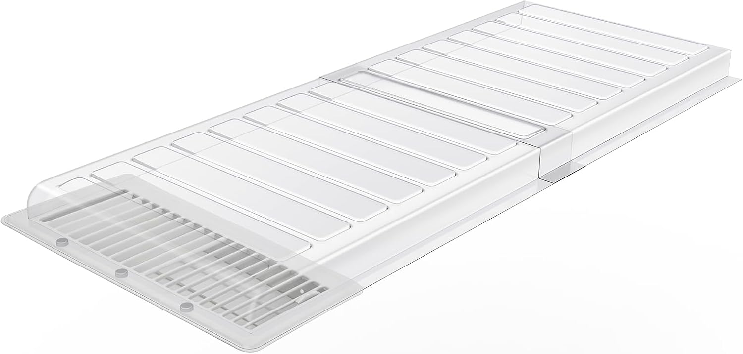 Registers, Grilles & Vents - Touri Magnetic Air Vent Extender for Under Furniture, Thick PET Material, Fits 10