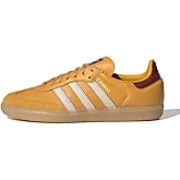 adidas Samba OG Big Kid Sneakers, Preloved Yellow/Crystal Sand/Shadow Red, Size 4